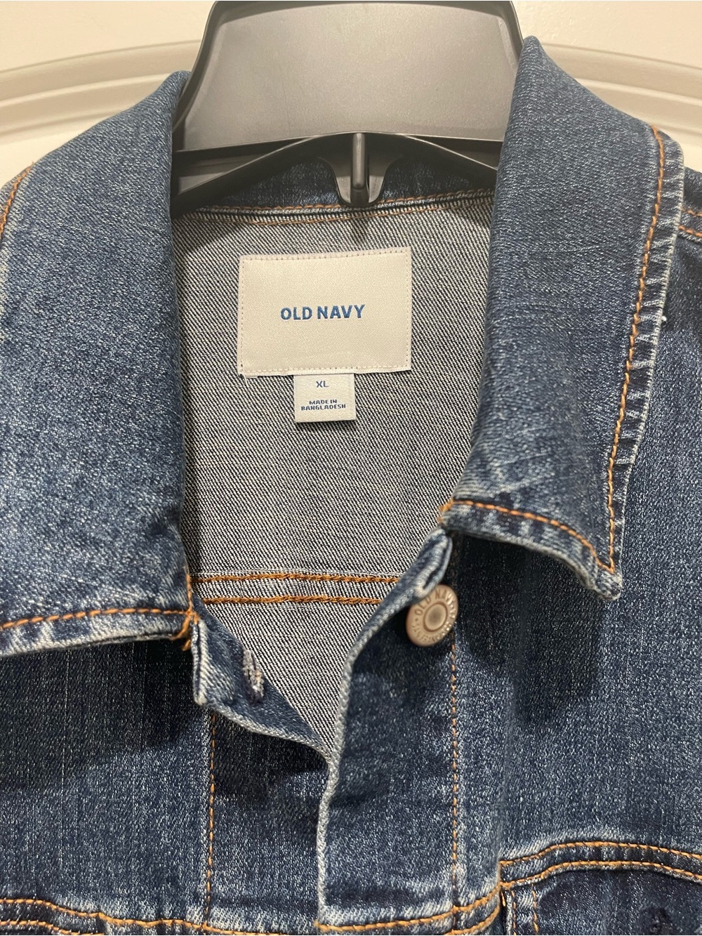 Old Navy Dark Blue Denim Jacket - Picture 2 of 3